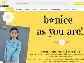 Thiết kế website bán quần áo 1