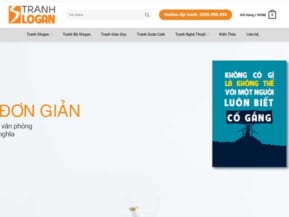 Thiết kế website tranh sologan