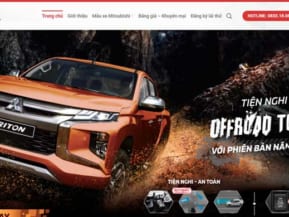 Thiết kế website bán ô tô Subaru