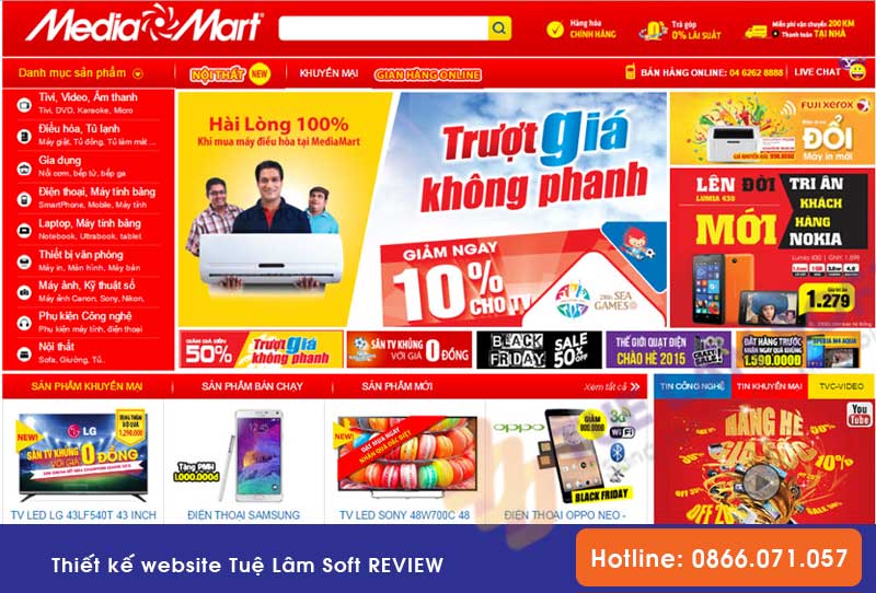 làm trang web bán hàng