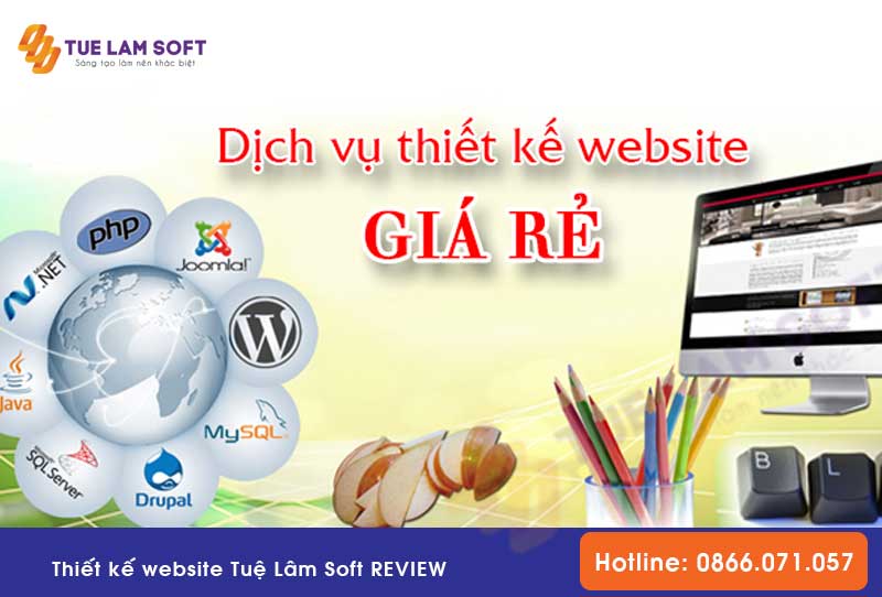 làm trang web giá rẻ