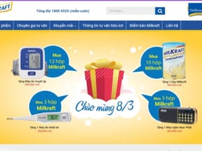 Thiết kế website Dược Phẩm 8