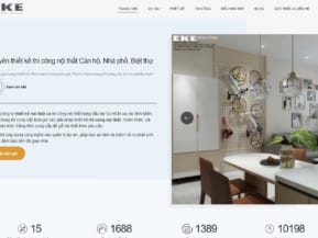 Dự án thiết kế website nội thất 4