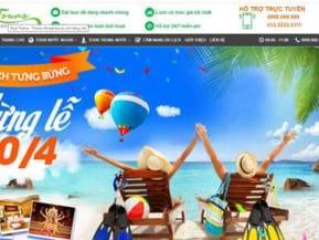 Thiết kế website du lịch 7