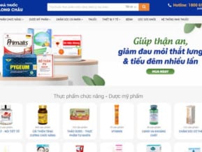 Thiết kế website nhà thuốc Long Châu 10