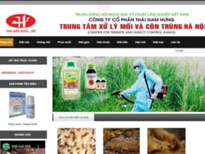 Thiết kế web diệt côn trùng 4