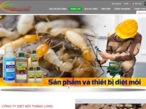 Thiết kế web diệt côn trùng 5