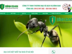 Thiết kế web diệt côn trùng 8