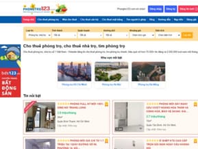 thiết kế website nhà trọ