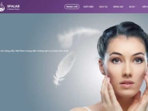 Thiết kế website spa 4