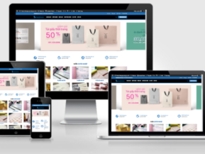 Theme WordPress dành cho công ty in ấn, thiết kế 1