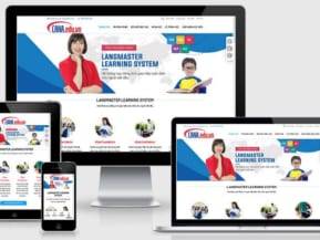 Mẫu Website Giới Thiệu Trung Tâm Tiếng Anh