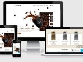 Thiết kế website bán Nông sản Cafe