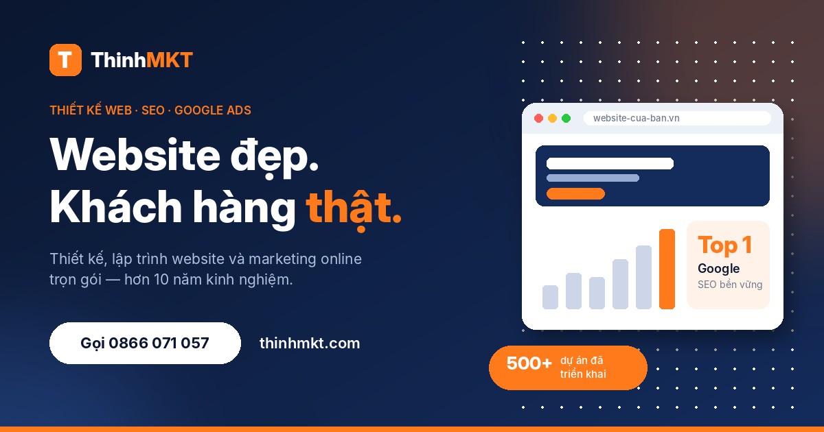 Báo giá thiết kế website Nội Thất – Liên hệ 0866.071.057